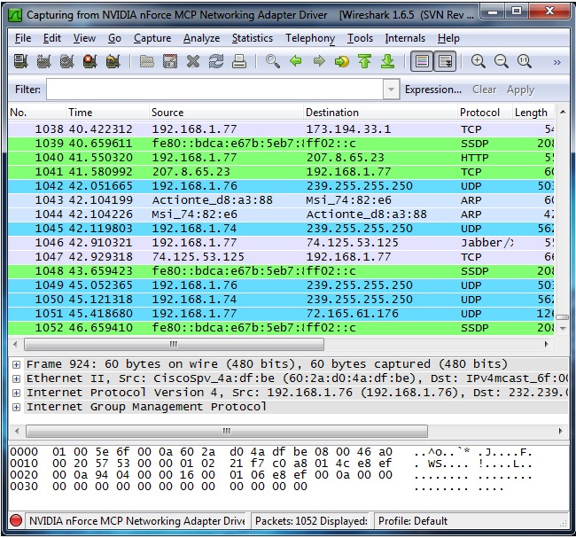 Wireshark PC端