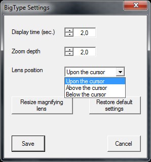 BigType(放大镜软件)