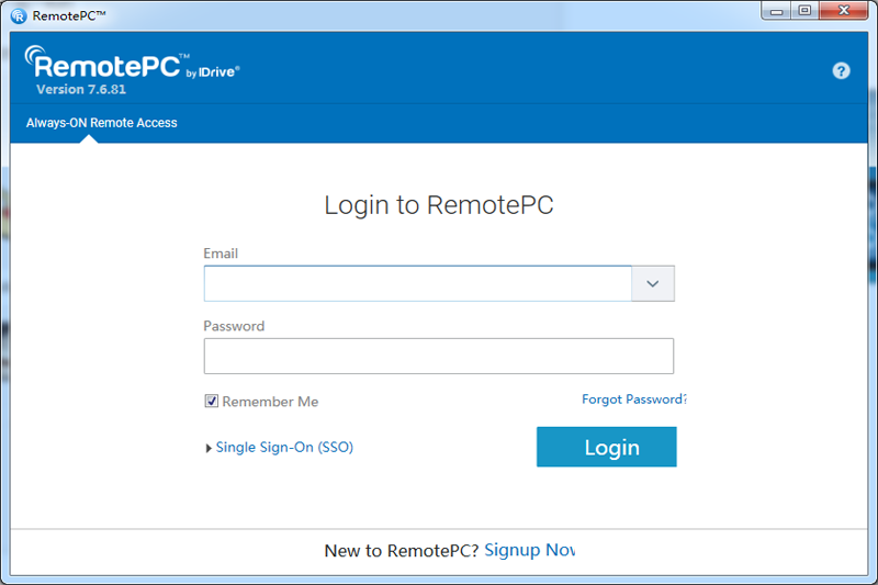 Access Remote PC