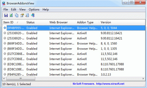 BrowserAddonsView(浏览器插件显示)