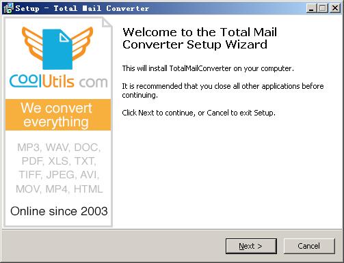 Coolutils Total Mail Converter v6.2.0.59免费版