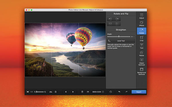 Photo Editor Lite Movavi Mac版